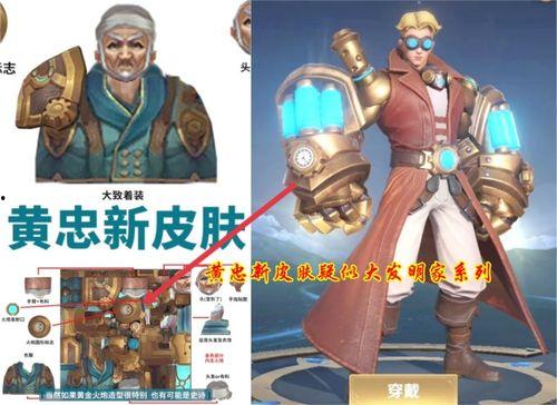 黄忠新皮肤最新爆料消息,炫酷特效，再现三国传奇风采