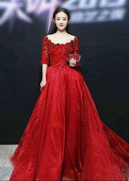红色礼服明星,红色礼服明星风采盘点